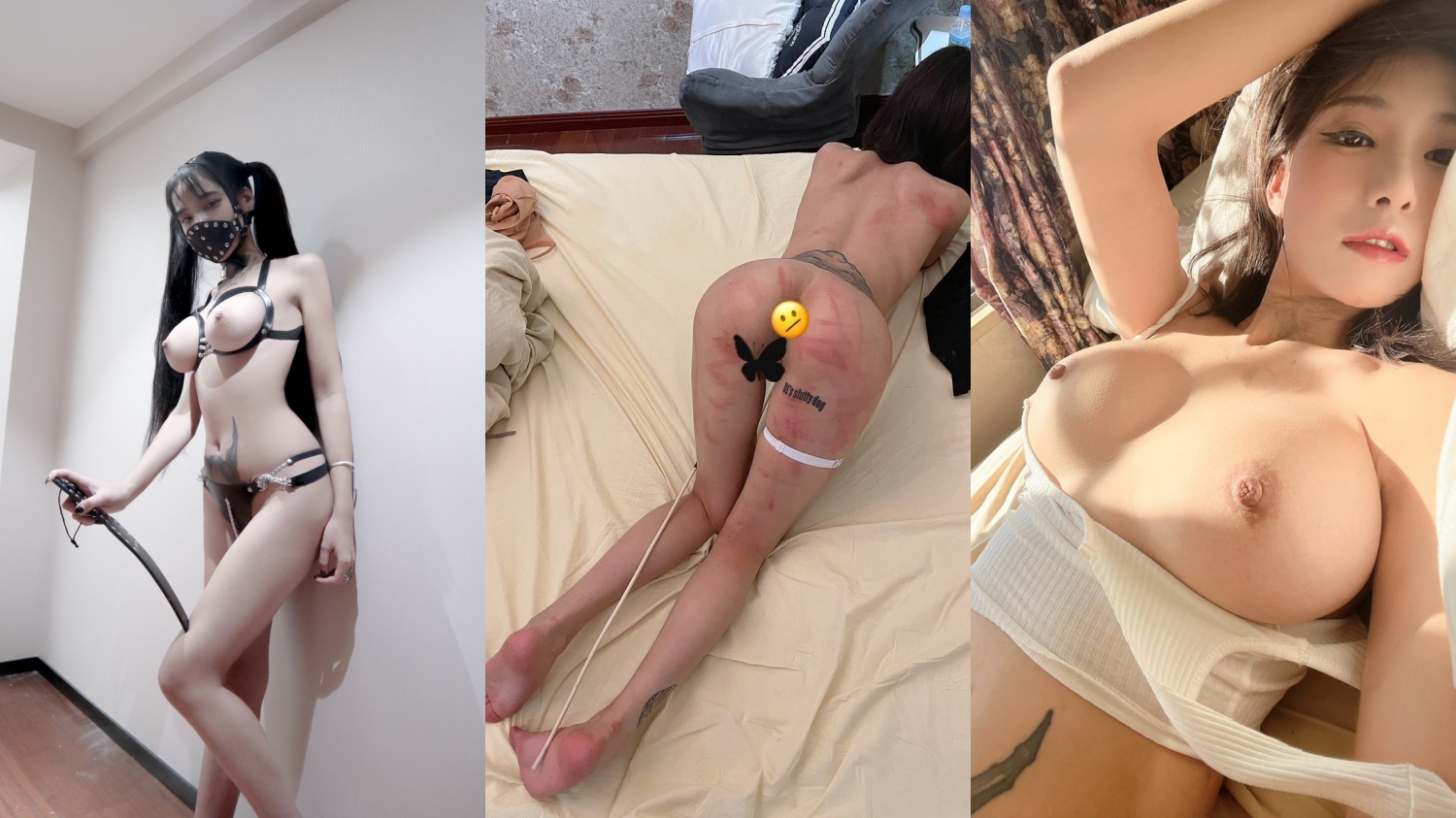 最新私拍极品反差露脸女神！推特绝色高颜母狗【奶凶】收费3部，全自动炮机体验 筋膜枪紫薇 双马尾学生服双插 - 内容 1