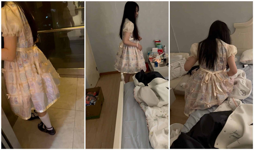 鬼火少年继续祸害白月光女孩,这次将魔爪伸向洛丽塔小妹,使劲揪奶头,都小姑娘都揪哭了 - 内容 1
