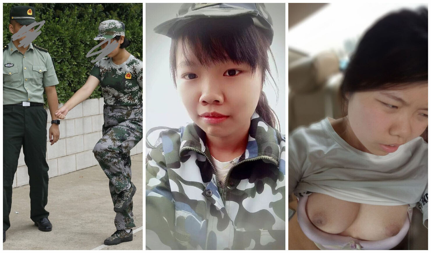 大一女生军训迟到被教官单独留下训练,最后强迫女生和自己车震,女生一脸不情愿 - 内容 1